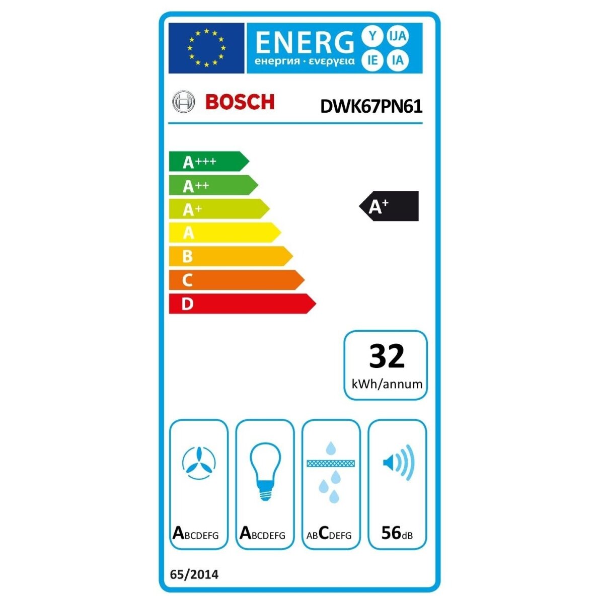 Bosch DWK67PN61 12 Bosch DWK67PN61 12