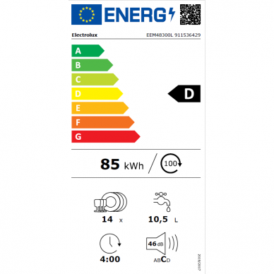 Electrolux EEM48300L 12 Electrolux EEM48300L 12