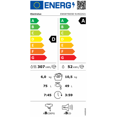 Electrolux EW6WY9655E 3