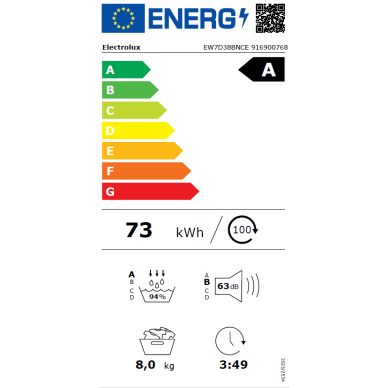 Electrolux EW7D38BNCE 7 Electrolux EW7D38BNCE 7