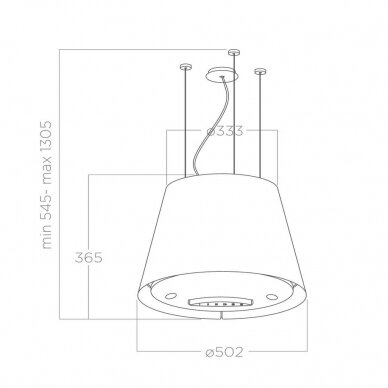 Elica EASY UX IX/F/50 3 Elica EASY UX IX/F/50 3