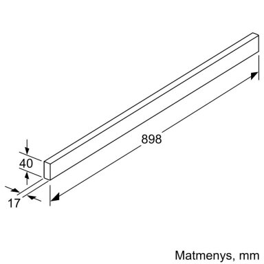 Gartraukio briauna BOSCH DSZ4985