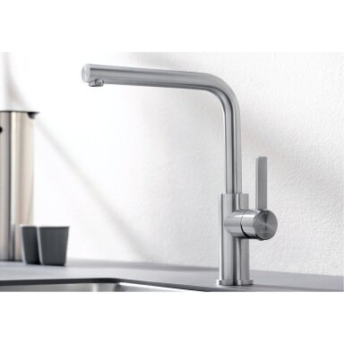 Maišytuvas BLANCO LANORA Brushed Stainless steel HD Maišytuvas BLANCO LANORA Brushed Stainless steel HD