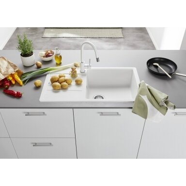Plautuvė BLANCO LEGRA XL 6 S SILG White O.ZUB O.AF Plautuvė BLANCO LEGRA XL 6 S SILG White O.ZUB O.AF