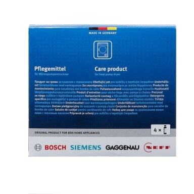 Priežiūros priemonė džiovyklėms Heat Pump Bosch 00312474 Priežiūros priemonė džiovyklėms Heat Pump Bosch 00312474